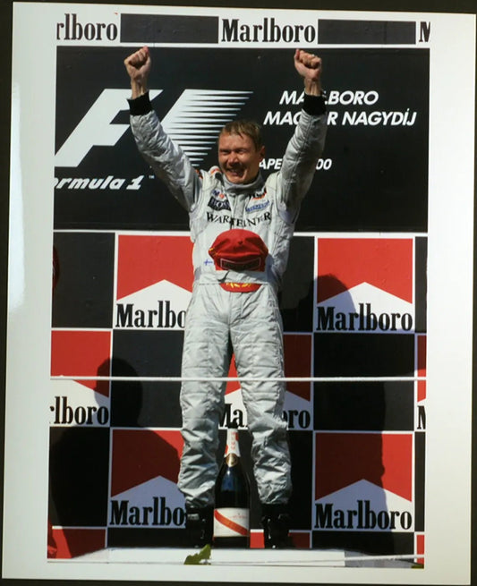 F1 Gp Ungheria 2000 Mika Hakkinen Ft 151 - Stampa 20x25 cm - Farabola Stampa digitale
