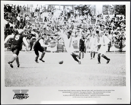 Film Fuga per la vittoria 1981 Ft 35245 - Stampa 20x25 cm - Farabola Stampa ai sali d'argento