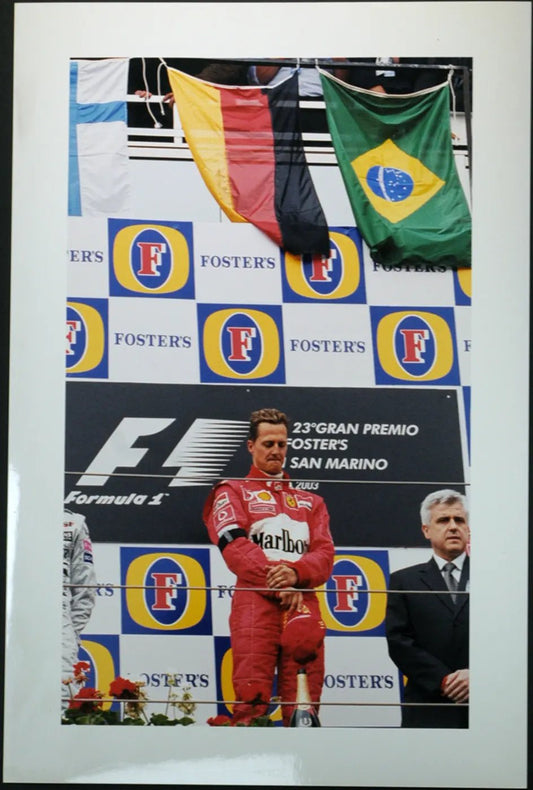 Formula 1 Gp di San Marino 2003 Schumacher Ft 144 - Stampa 20x30 cm - Farabola Stampa digitale