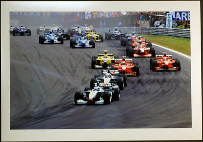 Formula 1 Gp d'Ungheria 1998 Gara Ft 169 - Stampa 24x18 cm - Farabola Stampa digitale