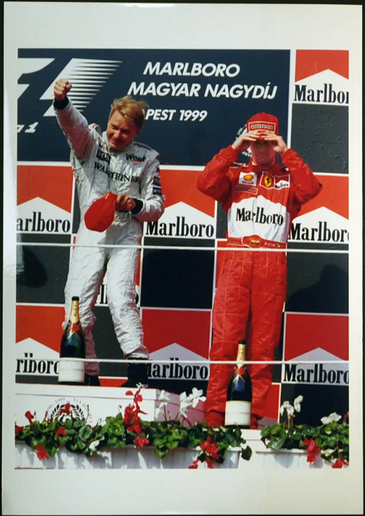 Formula 1 Gp d'Ungheria 1999 Podio Ft 158 - Stampa 24x18 cm - Farabola Stampa digitale