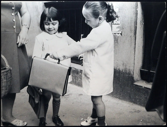 Francia Ritorno a scuola 1973 Ft 1643 - Stampa 24x18 cm - Farabola Stampa ai sali d'argento