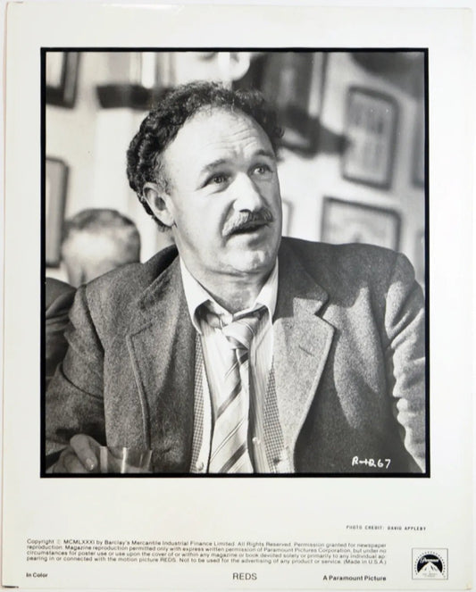 Gene Hackman Film Reds Ft 34678 - Stampa 20x25 cm - Farabola Stampa ai sali d'argento