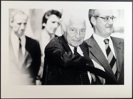 Gianni Agnelli anni 80 Ft 1190 - Stampa 24x18 cm - Farabola Stampa ai sali d'argento