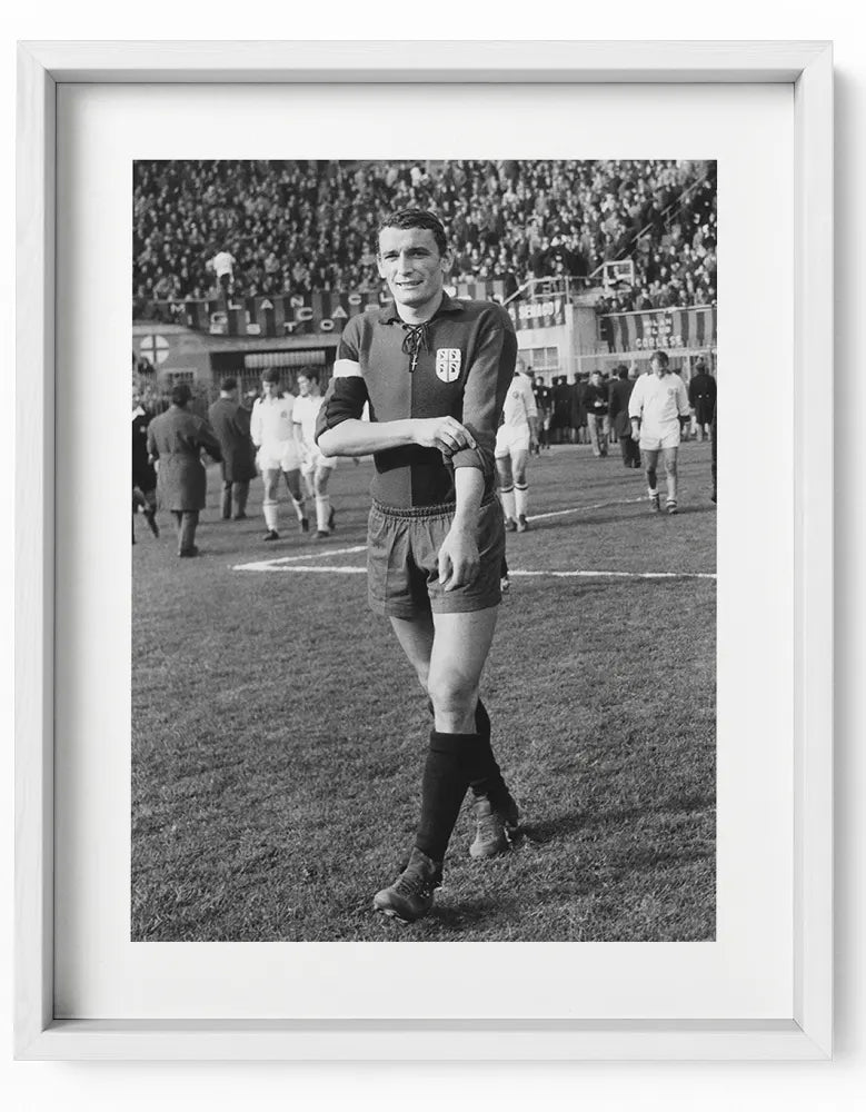 Gigi Riva, Cagliari 1966 - Farabola Fotografia