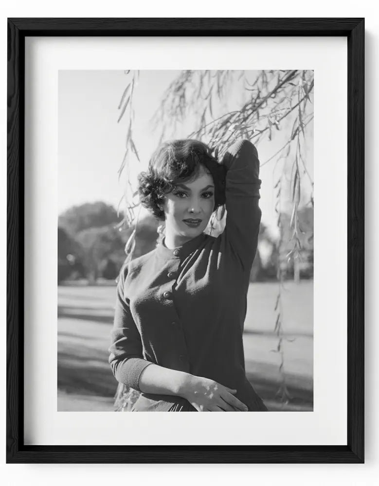 Gina Lollobrigida, 1955 - Farabola Fotografia