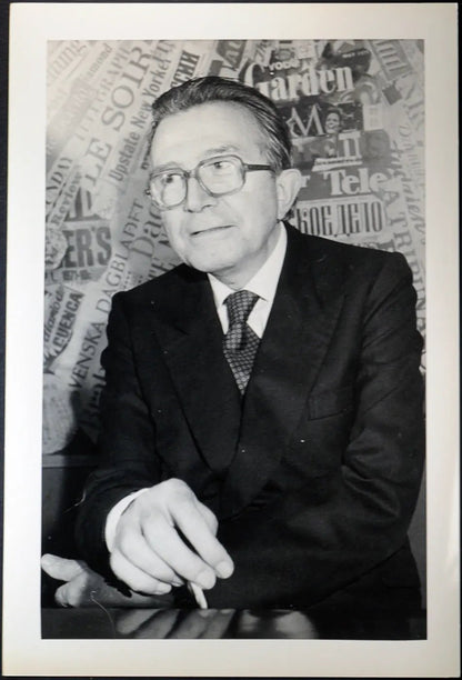 Giulio Andreotti 1988 Ft 35113 - Stampa 20x30 cm - Farabola Stampa ai sali d'argento