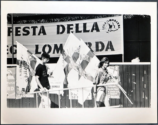 Gorgonzola Festa Lega Lombarda anni 90 Ft 2145 - Stampa 24x30 cm - Farabola Stampa ai sali d'argento