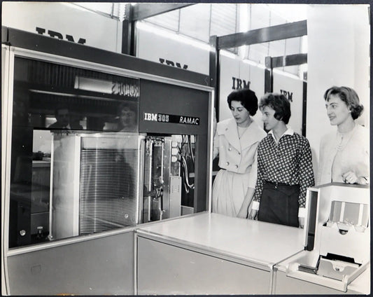 IBM Cervello Elettronico 1959 Ft 2020 - Stampa 21x27 cm - Farabola Stampa ai sali d'argento