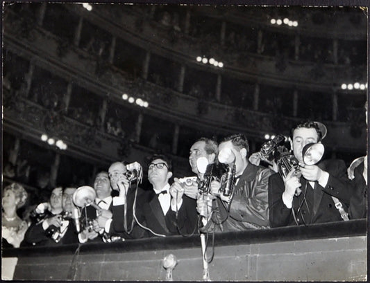 Inaugurazione Teatro alla Scala 1960 Ft 1920 - Stampa 24x18 cm - Farabola Stampa ai sali d'argento