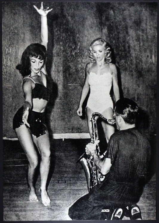 Joan Collins e Candy Barr 1959 Ft 35076 - Stampa 27x37 cm - Farabola Stampa ai sali d'argento