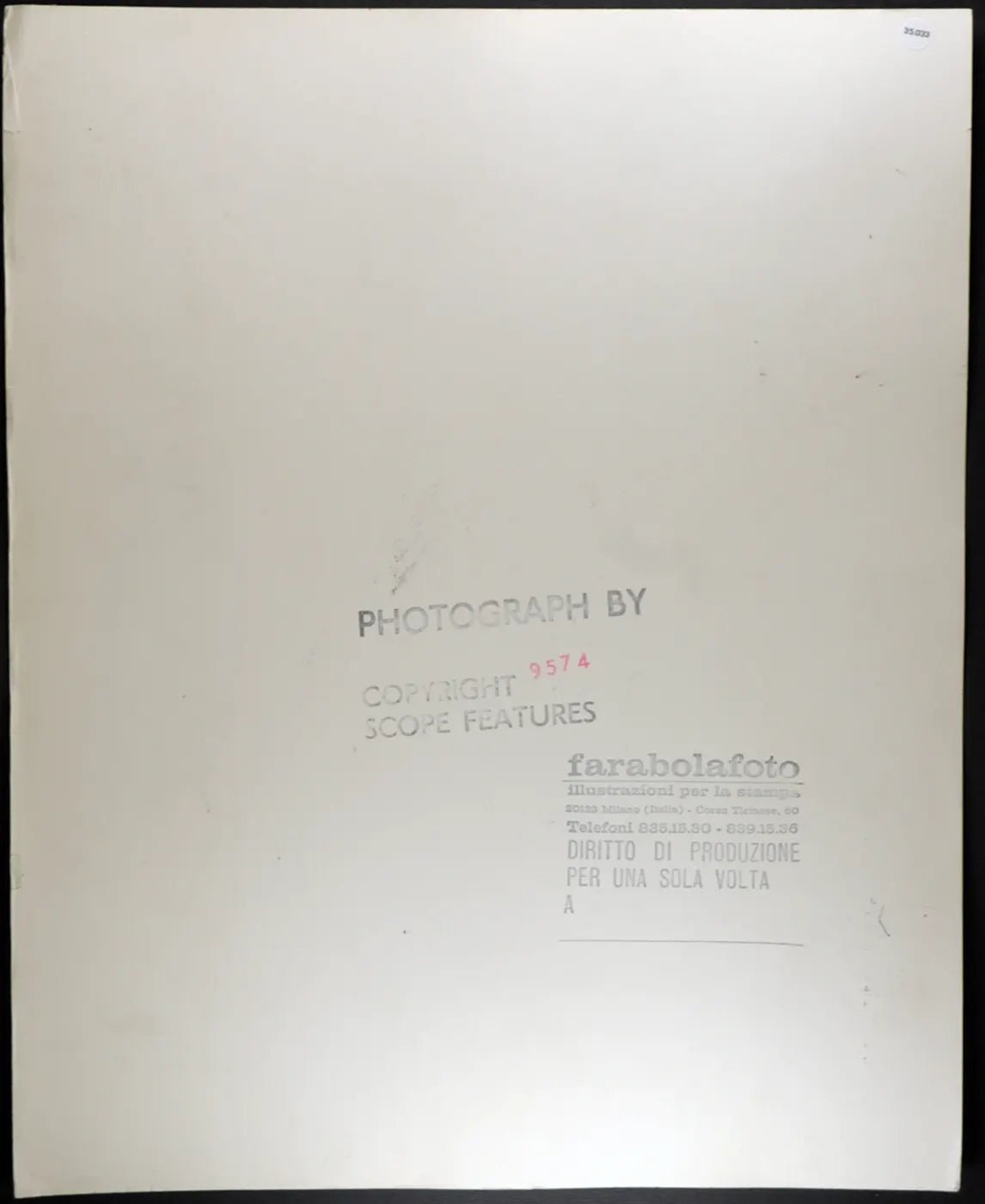 Joey Travolta Film Cacciatori della notte Ft 35033 - Stampa 30x40 cm - Farabola Stampa ai sali d'argento