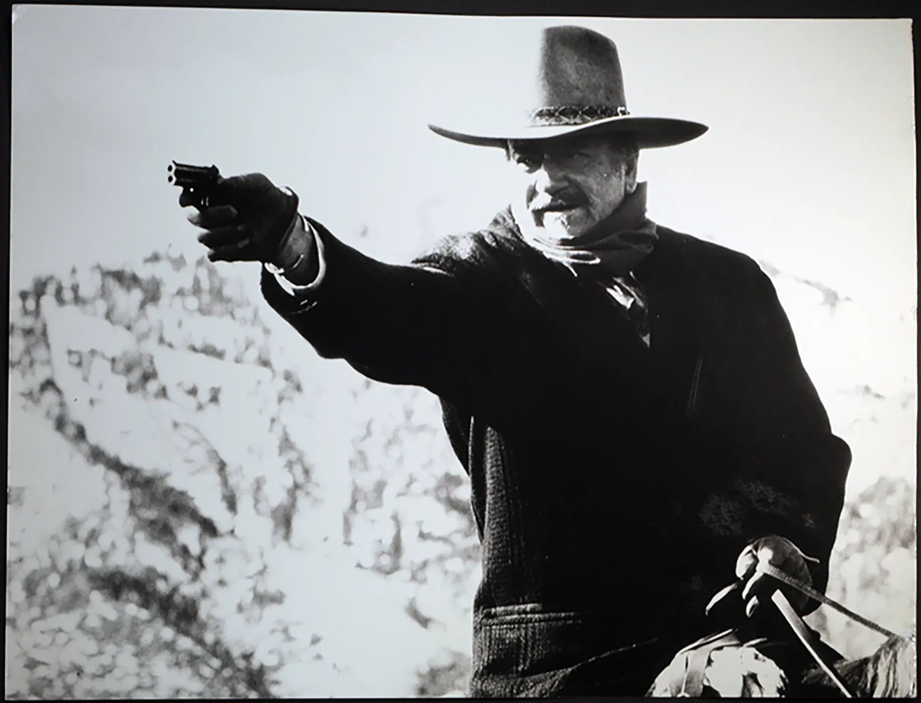 John Wayne Film Il Pistolero Ft 684 - Stampa 27x37 cm - Farabola Stampa ai sali d'argento