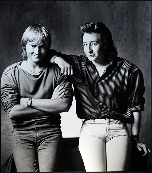 Julian e Sean Lennon, figli di John Lennon Ft 831 - Stampa 27x37 cm - Farabola Stampa ai sali d'argento