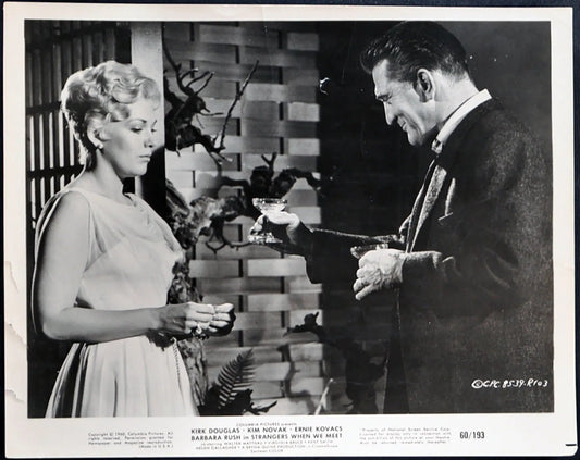 Kim Movak Kirk Douglas Film 1960 Ft 35300 - Stampa 20x25 cm - Farabola Stampa ai sali d'argento