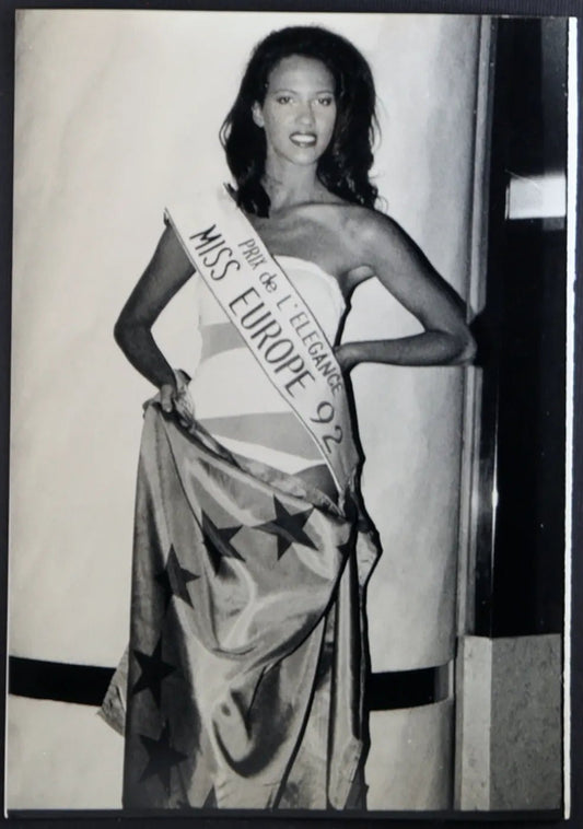 Linda Hardy Miss Francia 1992 Ft 1140 - Stampa 20x15 cm - Farabola Stampa ai sali d'argento