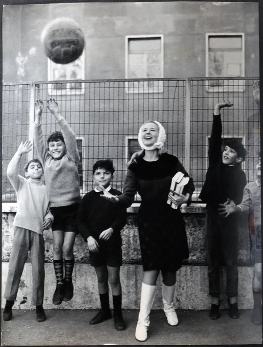 Loretta Goggi 1965 Ft 2214 - Stampa 21x27 cm - Farabola Stampa ai sali d'argento