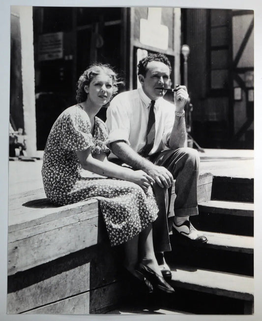 Loretta Young e Frank Borzage Ft 34856 - Stampa 30x24 cm - Farabola Stampa ai sali d'argento