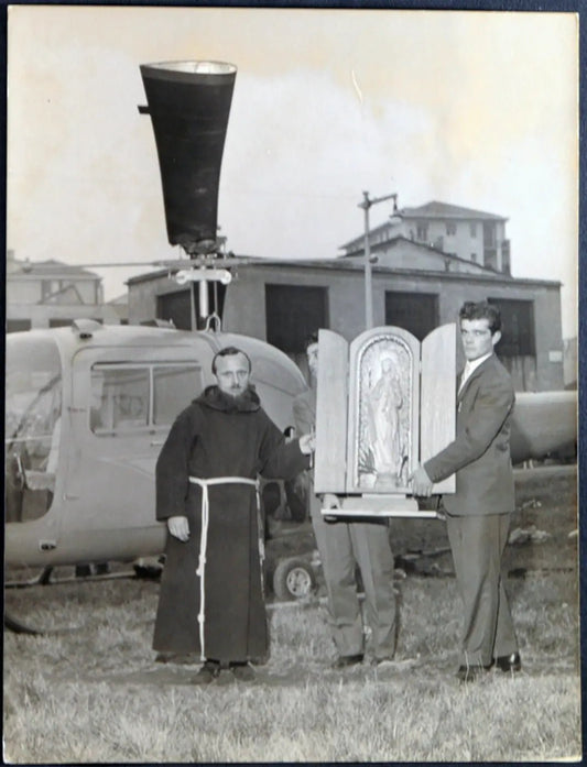 Madonnina della Gioventù Francescana 1958 Ft 1251 - Stampa 24x18 cm - Farabola Stampa ai sali d'argento