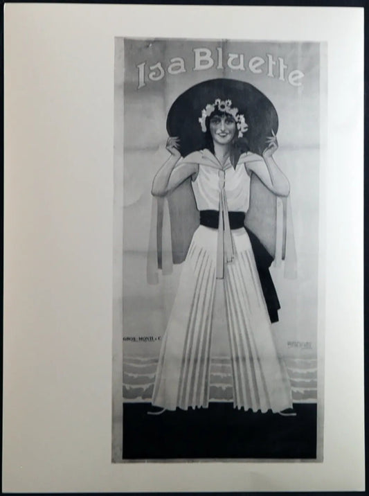 Manifesto Pubblicitario 1927 Ft 1463 - Stampa 24x18 cm - Farabola Stampa ai sali d'argento
