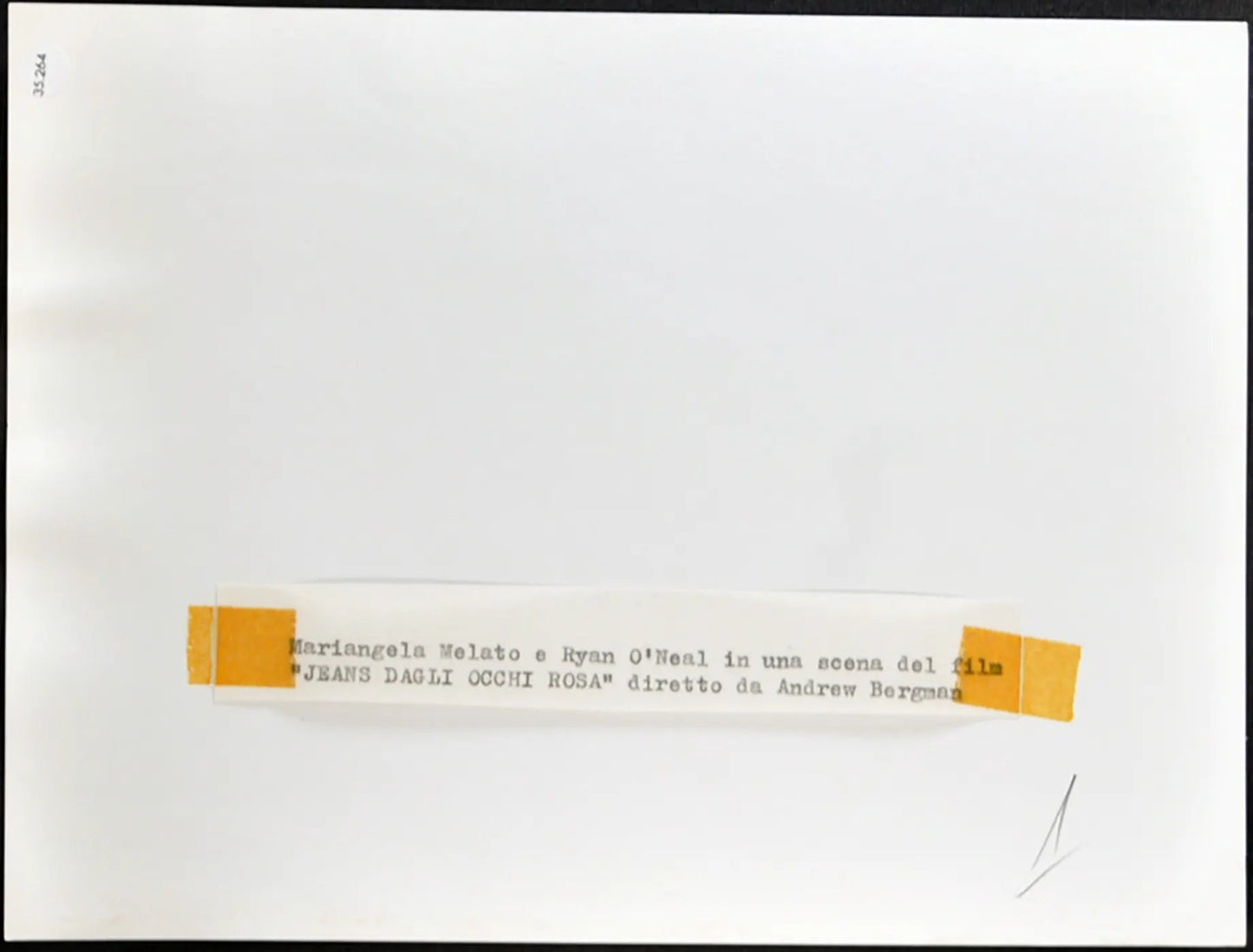 Mariangela Melato Ryan O'Neal 1981 Ft 35264 - Stampa 20x25 cm - Farabola Stampa ai sali d'argento