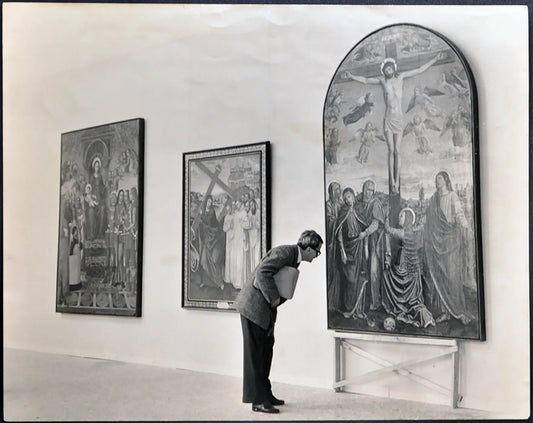 Arte Lombarda a Palazzo Reale Milano 1958 Ft 2016 - Stampa 21x27 cm - Farabola Stampa ai sali d'argento