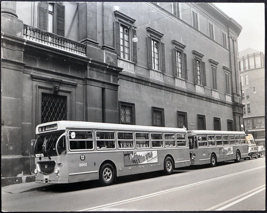 Autobus Milano 1970 Ft 1939 - Stampa 21x27 cm - Farabola Stampa ai sali d'argento