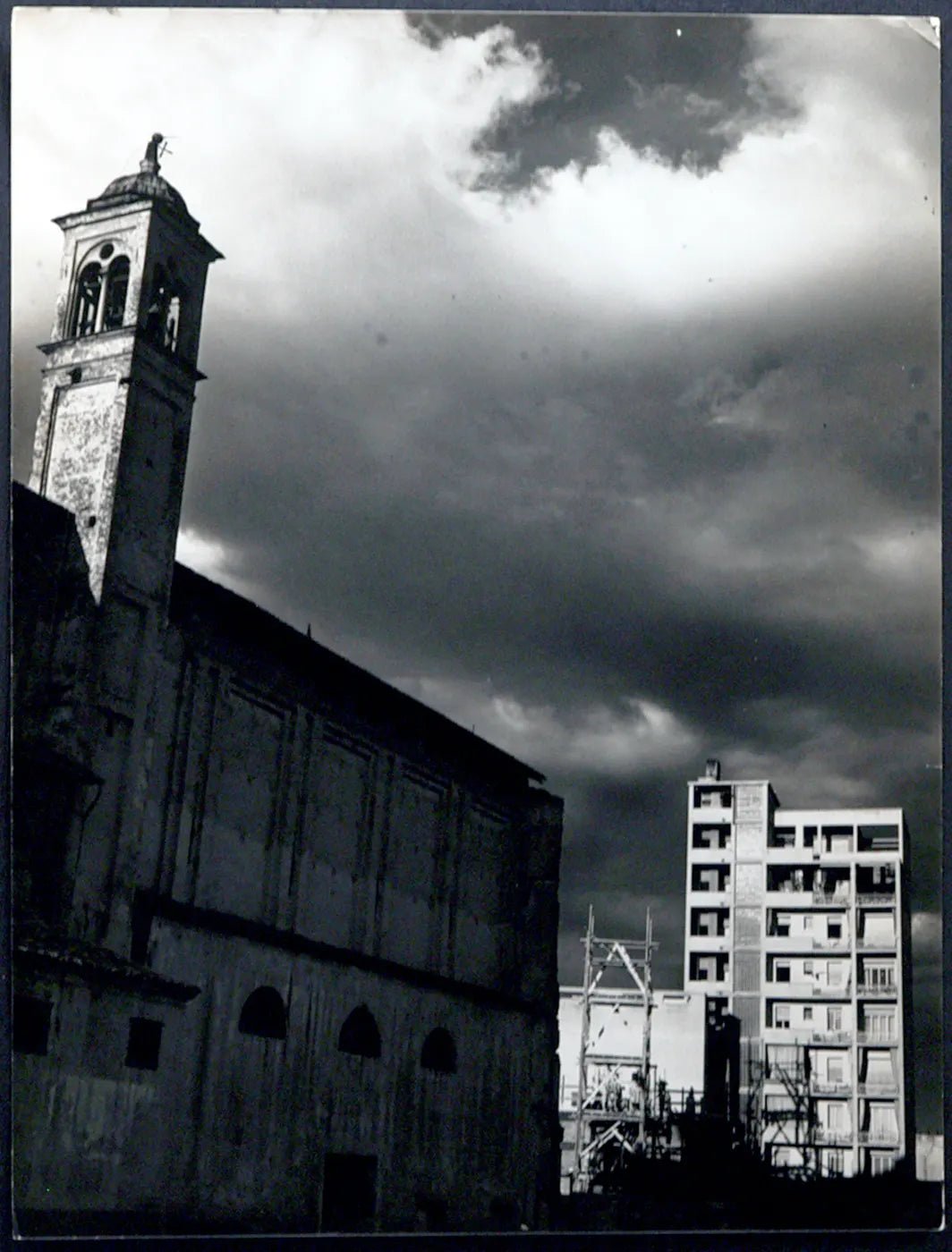 Basilica di San Paolo Milano anni 60 Ft 1542 - Stampa 24x18 cm - Farabola Stampa ai sali d'argento