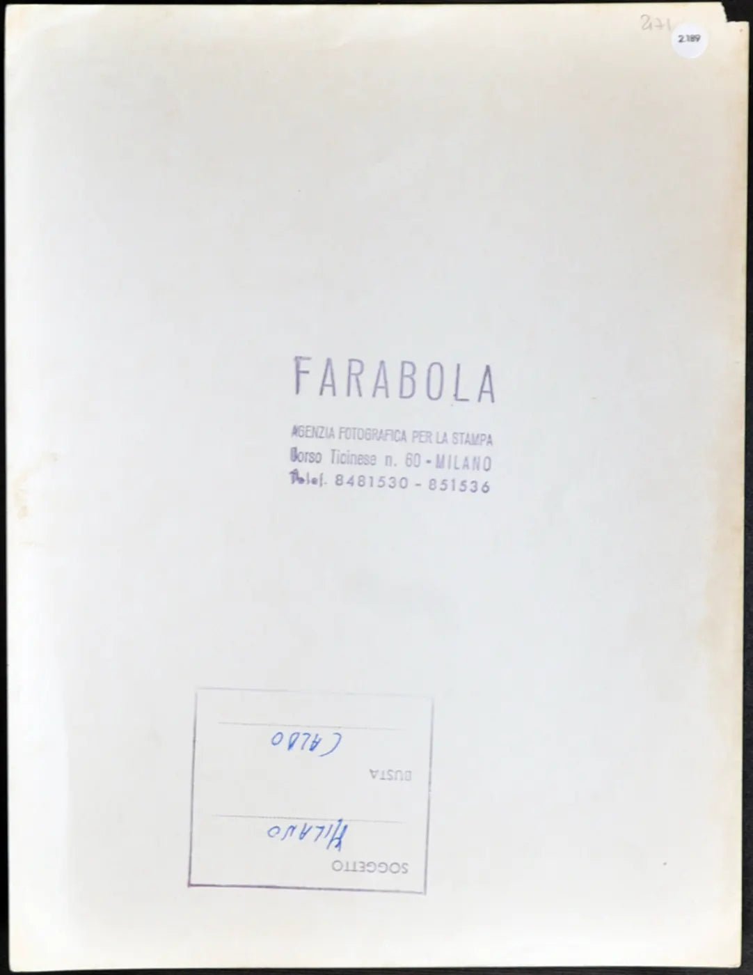 Milano Caldo in città anni 60 Ft 2189 - Stampa 21x27 cm - Farabola Stampa ai sali d'argento