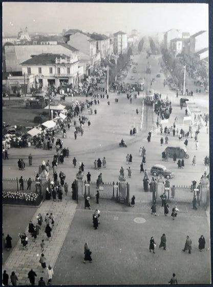 Cimitero Maggiore Milano anni 60 Ft 1289 - Stampa 24x18 cm - Farabola Stampa ai sali d'argento