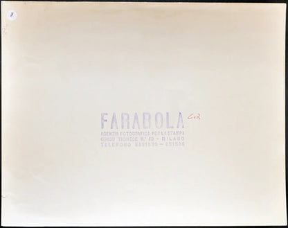 Coppia al parco con boxer Milano anni 60 Ft 1941 - Stampa 21x27 cm - Farabola Stampa ai sali d'argento