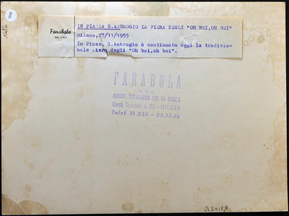 Fiera degli Oh bei, Oh bei Milano 1955 Ft 1538 - Stampa 24x18 cm - Farabola Stampa ai sali d'argento