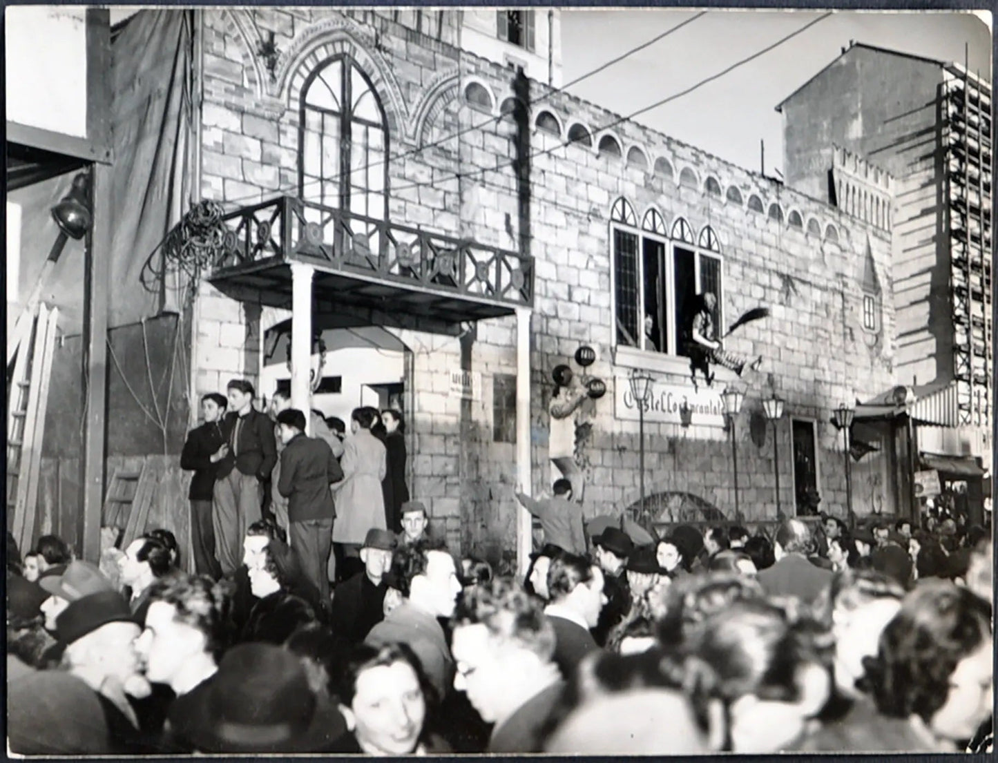 Fiera di Porta Genova Milano anni 50 Ft 1851 - Stampa 24x18 cm - Farabola Stampa ai sali d'argento