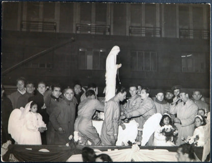 Madonna dei Poveri Milano 1949 Ft 1237 - Stampa 24x18 cm - Farabola Stampa ai sali d'argento