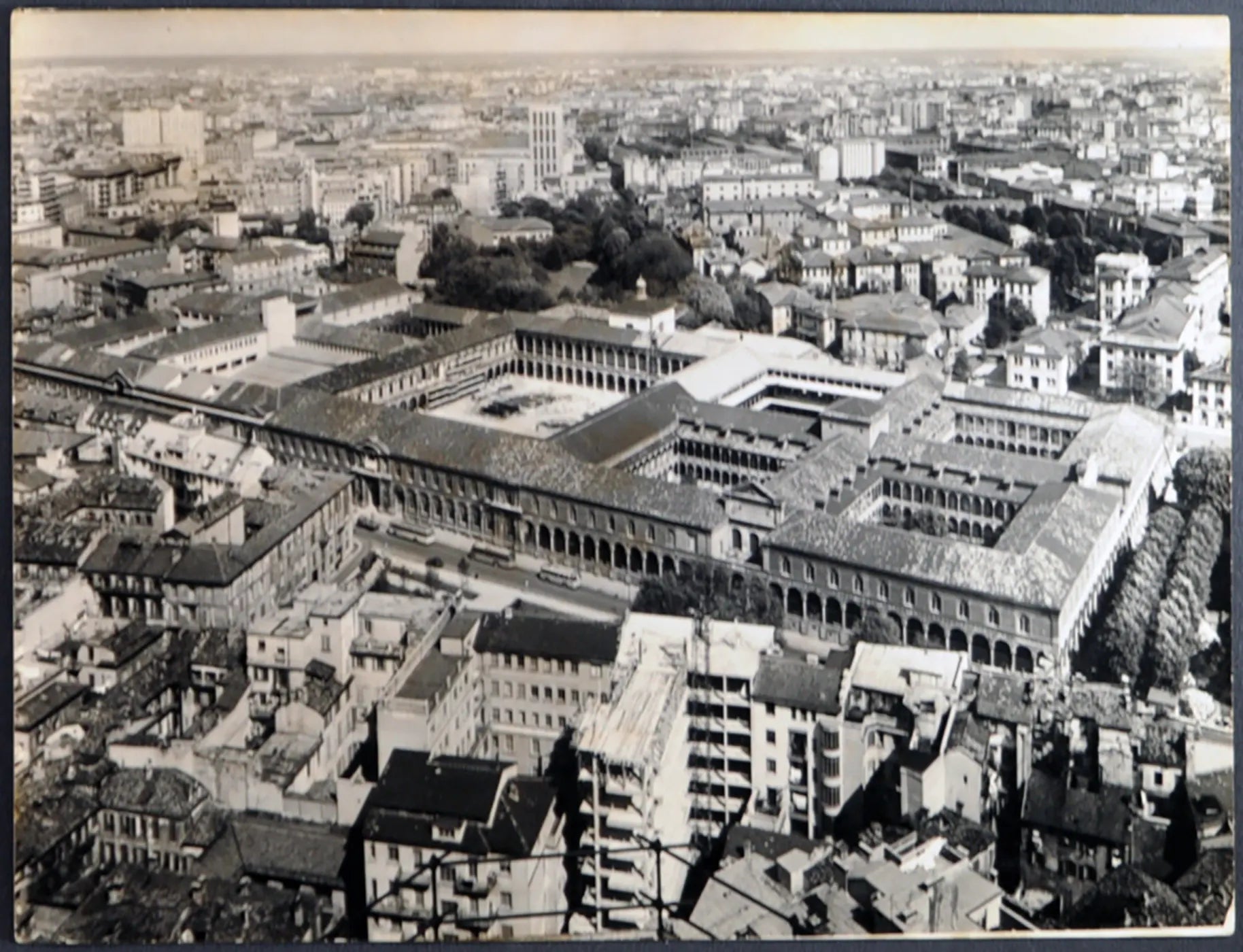 Panoramica Milano anni 60 Ft 1345 - Stampa 24x18 cm - Farabola Stampa ai sali d'argento