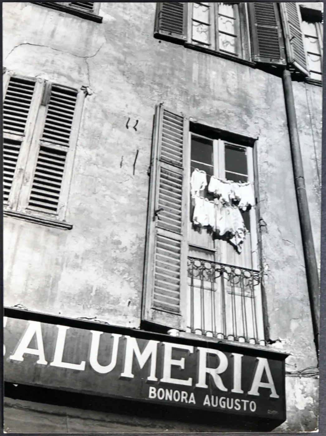 Quartiere Bottonuto Milano anni 60 Ft 1880 - Stampa 24x18 cm - Farabola Stampa ai sali d'argento