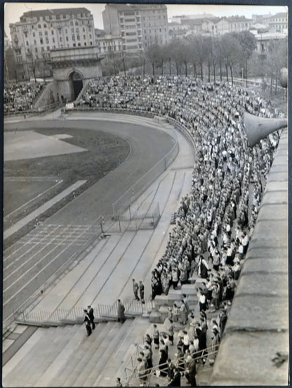 Raduno Gioventù Femminile Milano 1955 Ft 1272 - Stampa 24x18 cm - Farabola Stampa ai sali d'argento