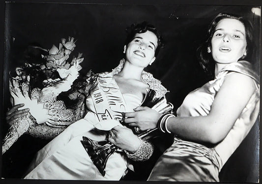 Miss Italia Fulvia Franco e Lucia Bose' Ft 286 - Stampa 20x30 cm - Farabola Stampa ai sali d'argento