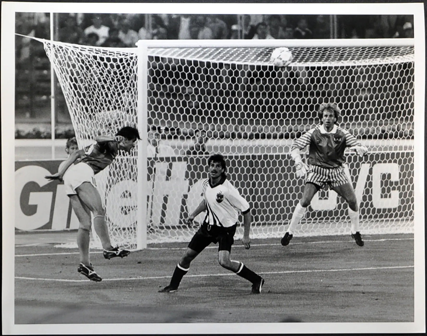 Mondiale di calcio 1990 Italia Austria Ft 2259 - Stampa 24x30 cm - Farabola Stampa ai sali d'argento