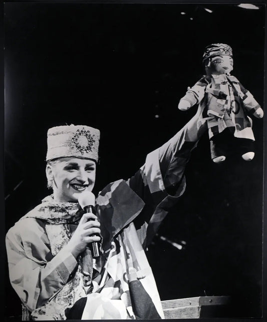 Boy George anni 80 Ft 924 - Stampa 27x37 cm - Farabola Stampa ai sali d'argento