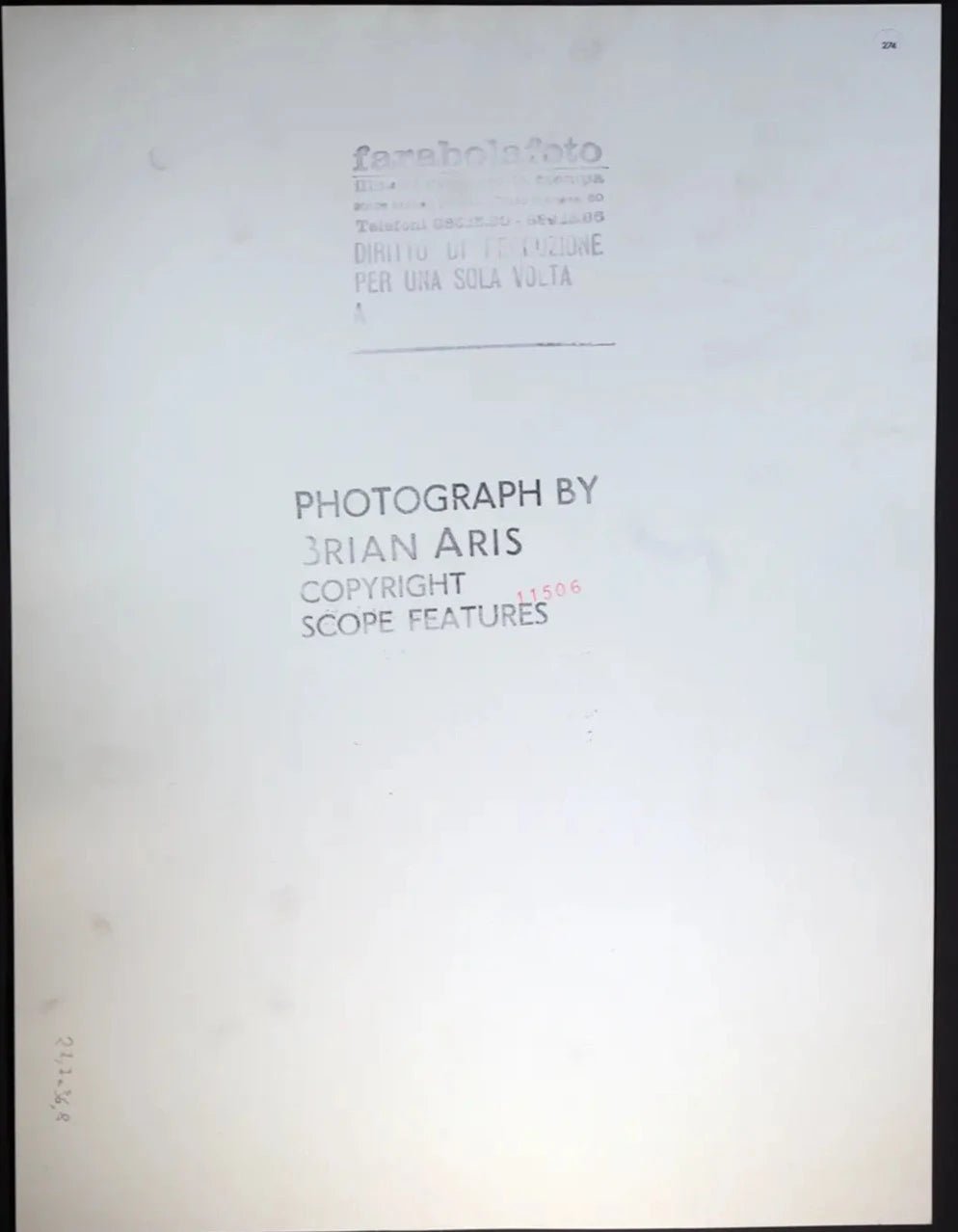 Elton John anni 70 Ft 274 - Stampa 24x37 cm - Farabola Stampa ai sali d'argento