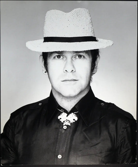 Elton John anni 70 Ft 335 - Stampa 24x37 cm - Farabola Stampa ai sali d'argento