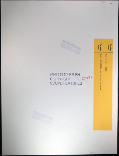Paul McCartney con Linda Ft 935 - Stampa 27x37 cm - Farabola Stampa ai sali d'argento