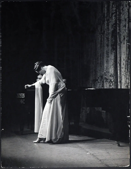 Renata Tebaldi Teatro Manzoni 1958 Ft 415 - Stampa 21x27 cm - Farabola Stampa ai sali d'argento
