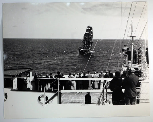 Navi R.N.C. Colombo in oceano 1933 Ft 34868 - Stampa 30x24 cm - Farabola Stampa ai sali d'argento