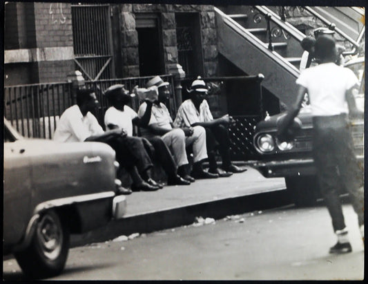 New York Harlem anni 60 Ft 1496 - Stampa 21x27 cm - Farabola Stampa ai sali d'argento