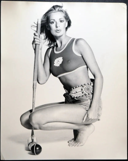 Foto vintage Nina Carter anni 70 Ft 35163 Stampa 20x25 cm Farabola