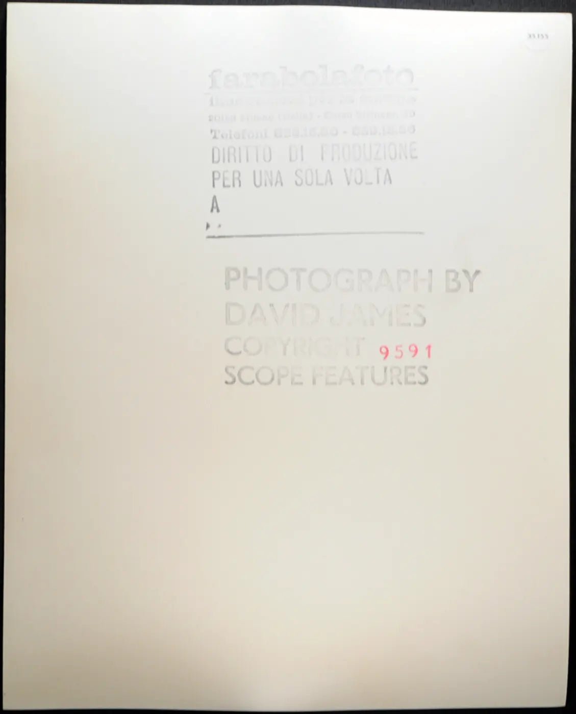 Sally Nicholson anni 70 Ft 35155 - Stampa 20x25 cm - Farabola Stampa ai sali d'argento