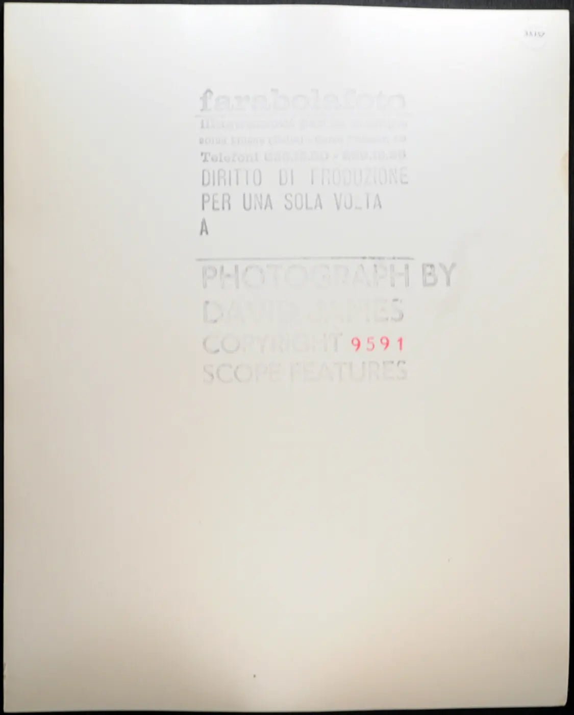 Sally Nicholson anni 70 Ft 35157 - Stampa 20x25 cm - Farabola Stampa ai sali d'argento