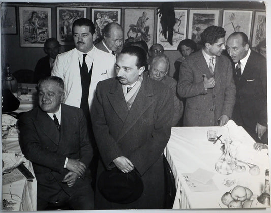 Premio Bagutta 1950 Vitaliano Brancati Ft 34780 - Stampa 30x24 cm - Farabola Stampa ai sali d'argento
